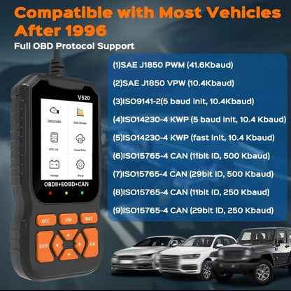 AutoPulse V520 OBD2 Scanner