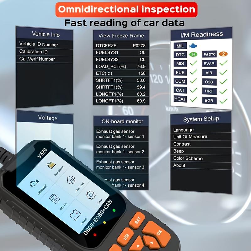 AutoPulse V520 OBD2 Scanner