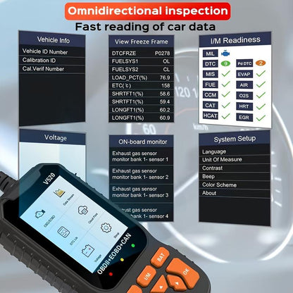 AutoPulse V520 OBD2 Scanner