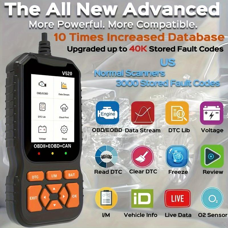 AutoPulse V520 OBD2 Scanner
