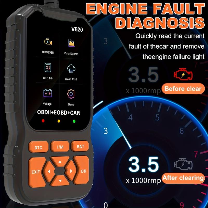 AutoPulse V520 OBD2 Scanner
